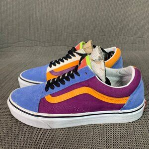 Vans Old Skool Mix & Match Grape Juice/Bright Marigold Mens Size 7 Skate Shoes